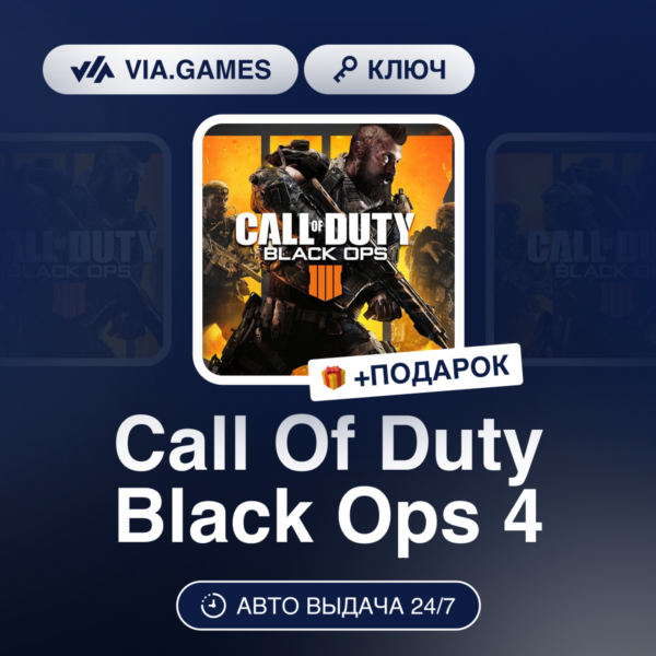 Call Of Duty Black Ops 4 (Battle.net Ключ) Европейский Союз + ПОДАРОК