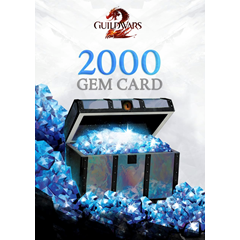 🔥GUILD WARS 2 🔥2000 GEMS GIFT CARD🌎 GLOBAL КЛЮЧ🔑