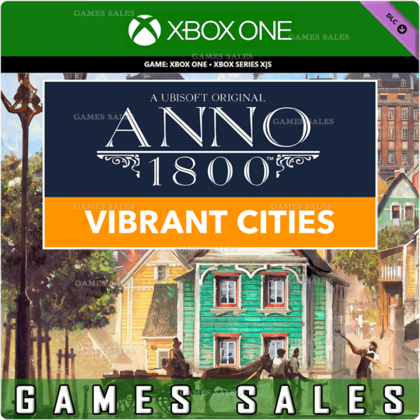 ANNO 1800™ — НАБОР «ШУМНЫЕ ГОРОДА» XBOX КЛЮЧ