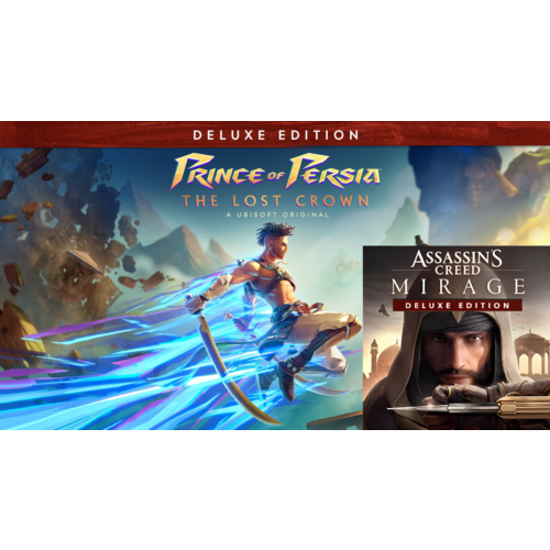 ⭐PRINCE OF PERSIA THE LOST CROWN DELUXE + AC: MIRAGE⭐