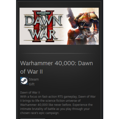 😍 Warhammer 40,000: Dawn of War 2 - Anniversary Edition (Retribution)