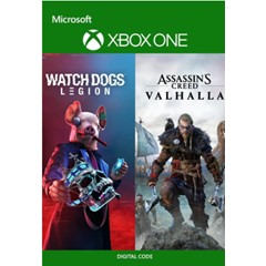 Assassin&acute;s Creed Valhalla + Watch Dogs: Legion 🎮XBOX🔑