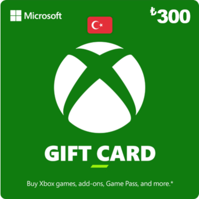 Карта Xbox Live на 100 турецких лир