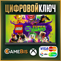 🟢LEGO DC SUPER-VILLAINS XBOX ONE/SERIES X|S🔑💳0%