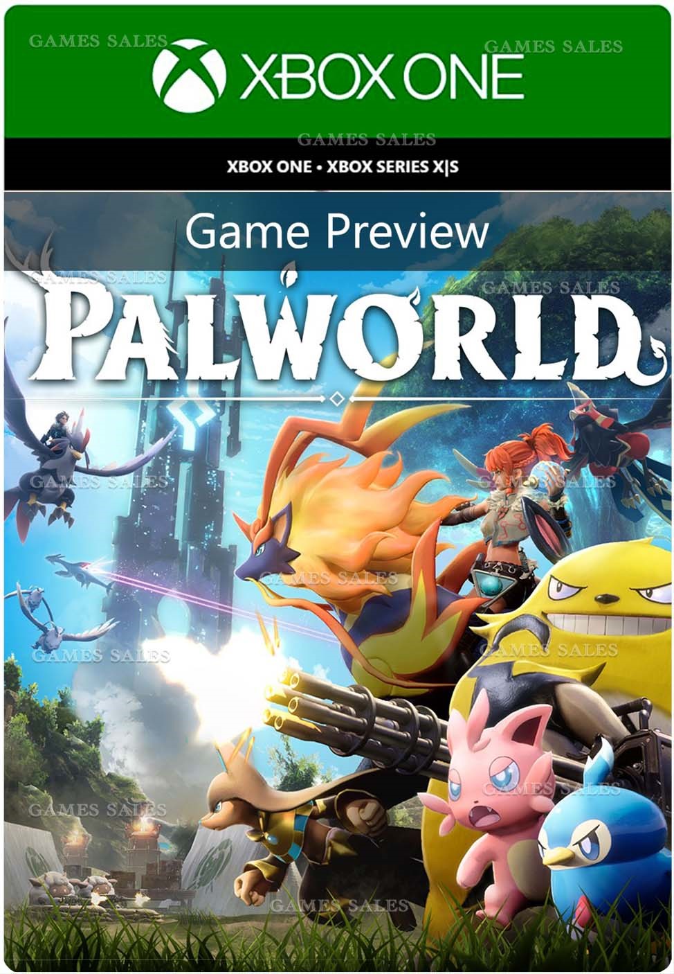 ✅❤️PALWORLD (GAME PREVIEW)❤️XBOX ONE|XS+PC🔑КЛЮЧ✅
