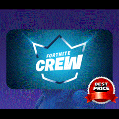 🔰FORTNITE CREW! ⚡BATTLE PASS 1000 V-BUCKS ⚡BESTPRICE🔥