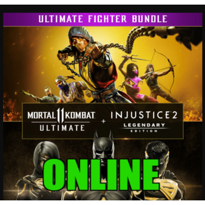 Injustice 2 Leg.Ed + Mortal Kombat 11 Ultimate (ONLINE)