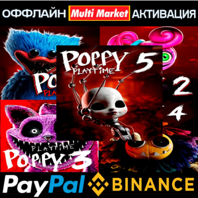 Poppy Playtime  Chapter 1+2+3+4+5 ПОЛНАЯ КОЛЛЕКЦИЯ