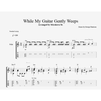While My Guitar Gently Weeps - The Beatles