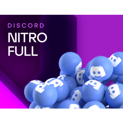Discord Nitro Full/ Basic — 1-12 мес | Любой аккаунт