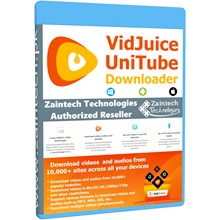 VidJuice UniTube Downloader - Windows - 1 Year Plan