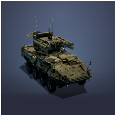 Премиум Танк ИТ 9-го уровня Stryker ADATS
