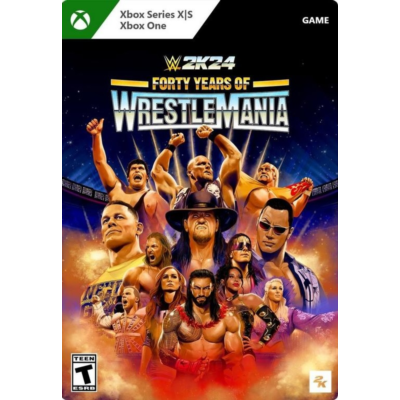 WWE 2K24 Forty Years WrestleMania Xbox One & Series X|S