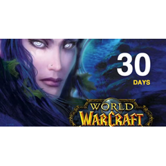 WOW WORLD OF WARCRAFT 30 ДНЕЙ ТАЙМ КАРТА (USA)