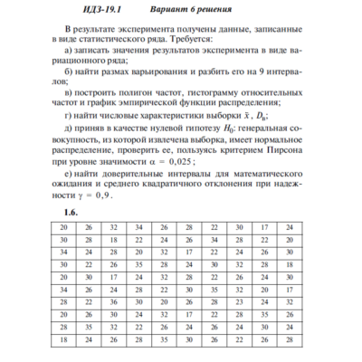 Ответы на ИДЗ 19.1 вариант 6 Рябушко часть 4