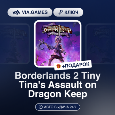 Borderlands 2 Tiny Tina´s Assault on Dragon Keep DLC (Steam Ключ) МИР (Не все страны)