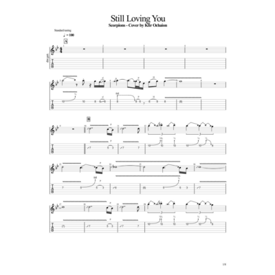 Табы Kfir Ochaion - Still Loving You - Scorpions