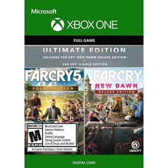 🔥FAR CRY 5 GOLD EDITION + FAR CRY NEW DAWN DELUXE XBOX