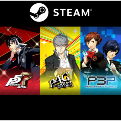 Persona 3 Portable + Persona Golden Deluxe + Persona 5 Royal | LOGIN:PASS