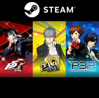 Persona 3 Portable + Persona Golden Deluxe + Persona 5 Royal | LOGIN:PASS