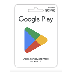 🟡GOOGLE PLAY🟡 ПОДАРОЧНАЯ КАРТА 5-200 $ USD USA🇺🇸