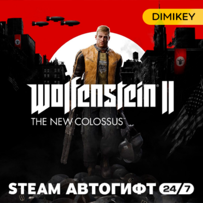 🟨 Wolfenstein II: The New Colossus Автогифт RU/UA