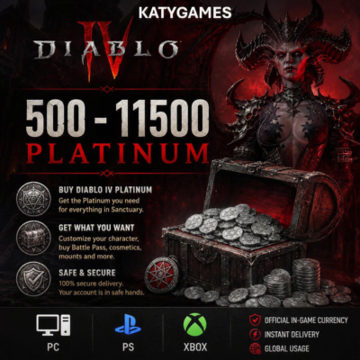 PC/PS/XBOX⭐️Платина 🔮Diablo® IV  🔮 500 - 11500 ⭐️XBOX