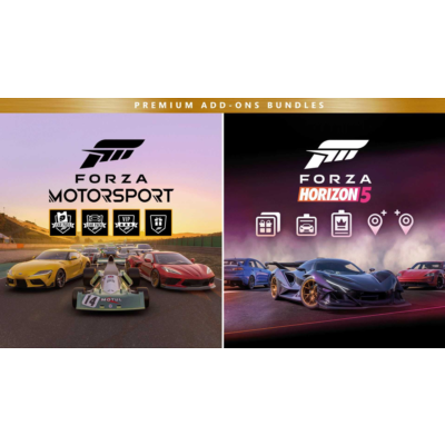 🎮FORZA MOTORSPORT AND HORIZON 5 PREMIUM ADD-ONS🔑XBOX