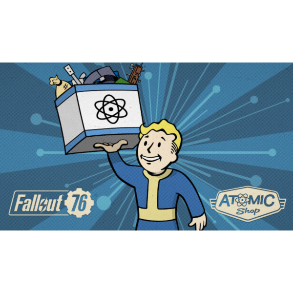 Fallout 76 — АТОМЫ, ПОДПИСКА FALLOUT 1ST PS
