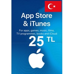 💳 App Store & iTunes Подарочная Карта  25 TRY🚀Турция