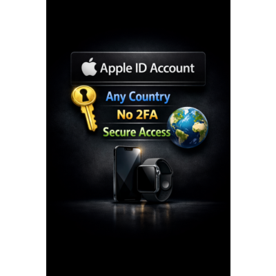 🔑🌍 Apple ID Аккаунт | Любая страна | Без 2FA | Надёжный доступ 📱