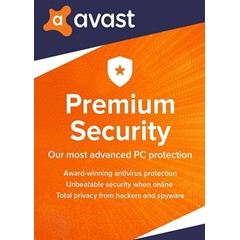 Avast Premium Security 1 год / 1 устройств Global