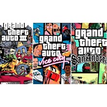 Grand Theft Auto The TRILOGY (ОРИГИНАЛЫ) STEAM КЛЮЧ🔑
