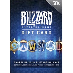 Battle.net Gift Card 50 EUR⚡Батлнет карта⚡Blizzard⚡🇪🇺