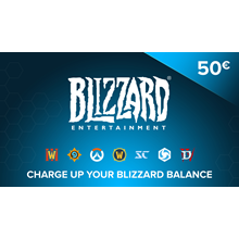 🔑(Battle.net) Подарочная карта Blizzard 50€ EU