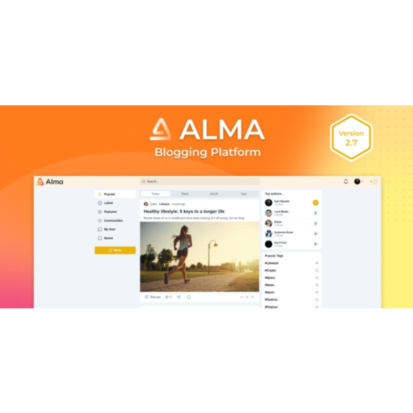 Alma — Blogging Platforms v 3 Null