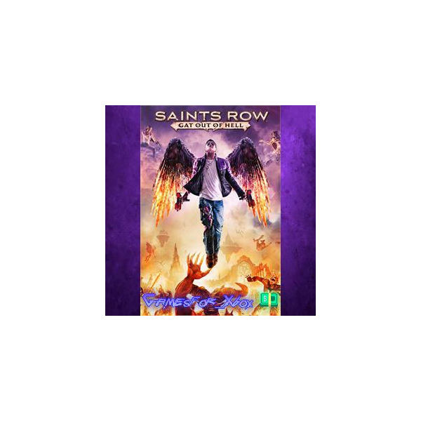 ☀️Saints Row Gat out of Hell XBOX