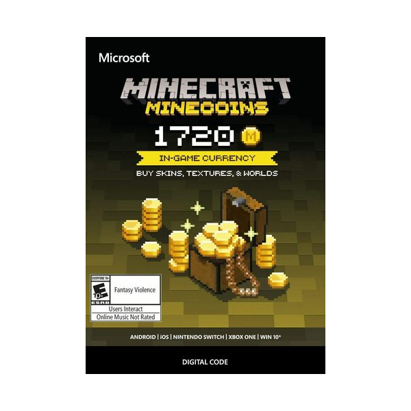 MINECRAFT COIN 1720 МАЙНКРАФТ КОИН МАИНКОИН MINECOIN