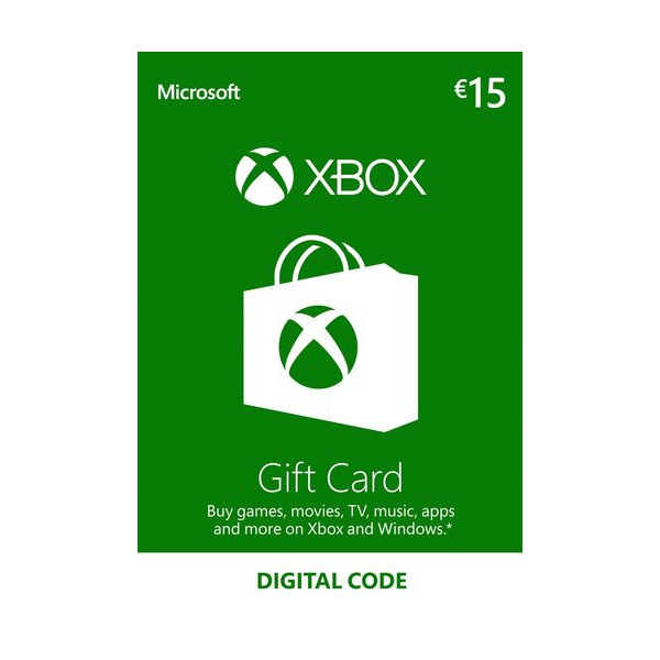 Xbox Live Gift Card 15 EUR Ключ Xbox Италия