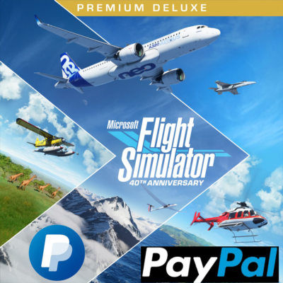 Microsoft Flight Simulator (2020): 40th Anniversary Premium Deluxe Ed STEAM 🅿️PAYPAL