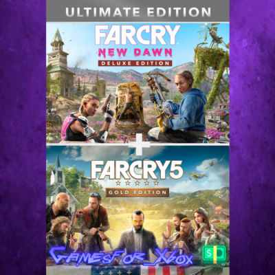 ☀️Far Cry 5 Gold Edition + Far Cry ® New Dawn Deluxe Editi... XBOX