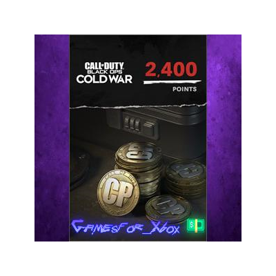 ☀️2,400 Call of Duty Black Ops Cold War Points XBOX DLC