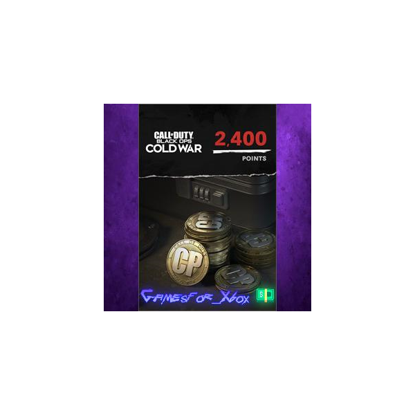 2,400 Call of Duty Black Ops Cold War Points XBOX DLC