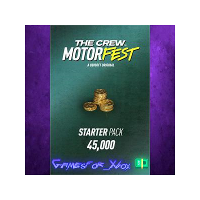 ☀️The Crew Motorfest Starter Pack 45,000 Crew Credits XBOX DLC