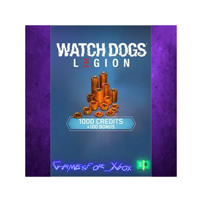 ☀️WATCH DOGS LEGION - 1100 WD CREDITS PACK XBOX DLC