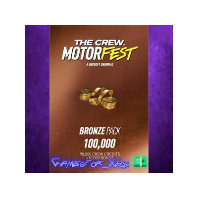 ☀️The Crew Motorfest Bronze Pack 100,000 Crew Credits XBOX DLC