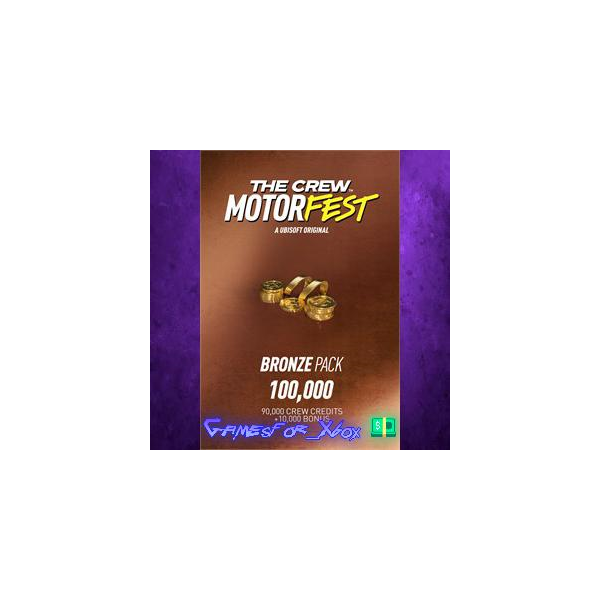 The Crew Motorfest Bronze Pack 100,000 Crew Credits XBOX DLC