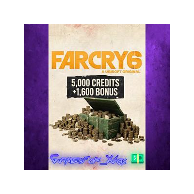 ☀️FAR CRY 6 - XLARGE PACK 6,600 CREDITS XBOX DLC