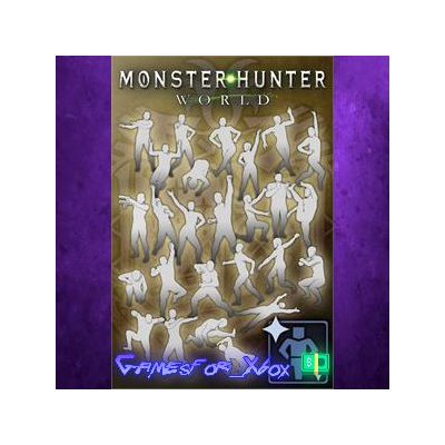 ☀️Monster Hunter World - Complete Gesture Pack XBOX DLC