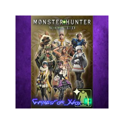 ☀️Monster Hunter World - Complete Handler Costume Pack XBOX DLC